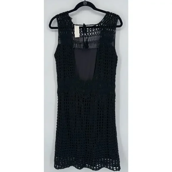 crochet dress lined Rebekah Crochet Lined Maxi Dress  Girls Will Be Girls